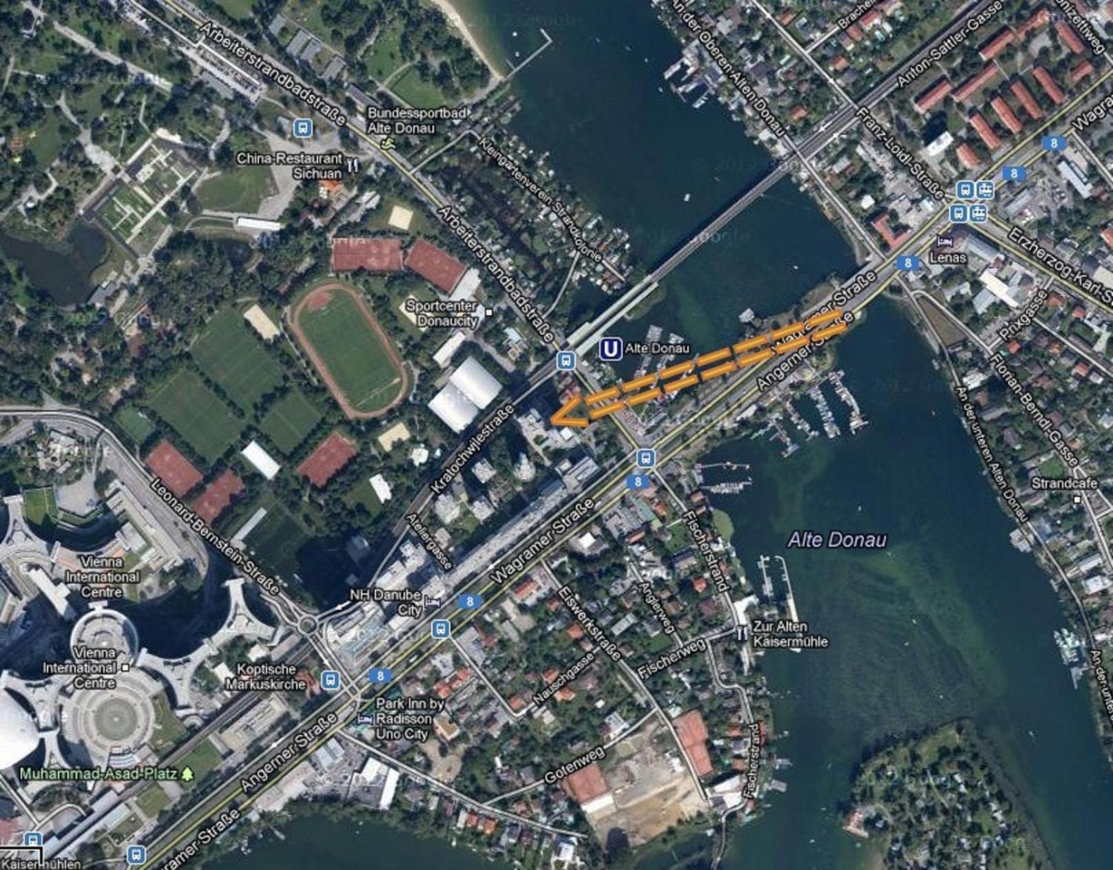 Yuki'S Place - Un-Vic, Danube Beach And Subway Near To Downtown Wien Exteriör bild